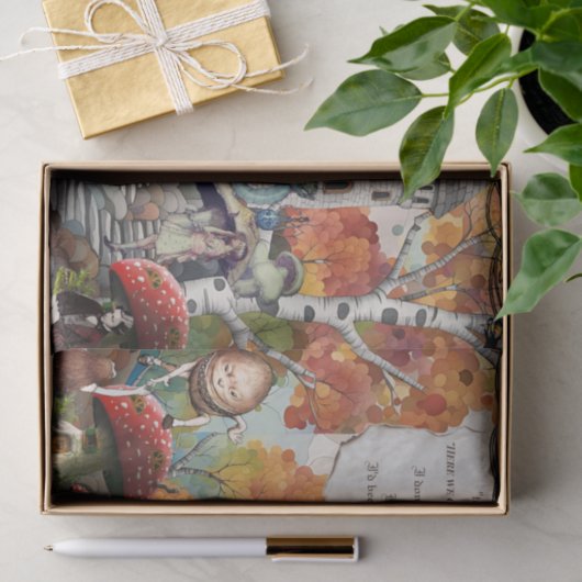 Papier Mousseline Château Alice Mulberry Bush Caterpillar (Cadeau)