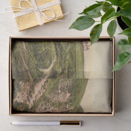 Papier Mousseline Château de Dunottar, Stonehaven, Ecosse (Cadeau)