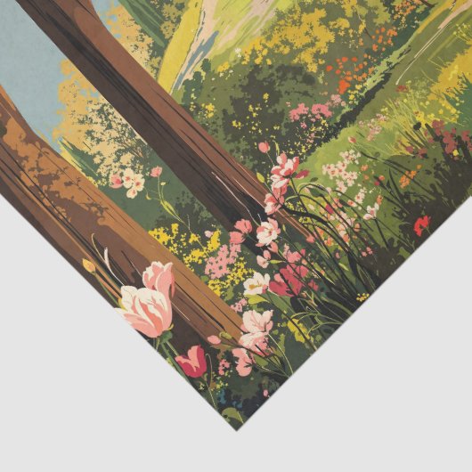 Papier Mousseline Château de Fairy Tale (Détail)