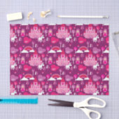 Papier Mousseline château de princesse et arc-en-ciel de licorne (Artisanat)