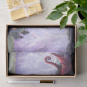 Papier Mousseline Château Dragon (Cadeau)