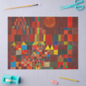 Papier Mousseline Château et soleil par Paul Klee (Artisanat)