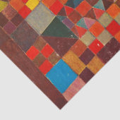 Papier Mousseline Château et soleil par Paul Klee (Détail)