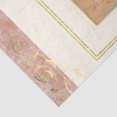 Papier Mousseline Château Français Élégante Art Découpage Femme Vint (Détail)