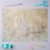 Papier Mousseline Château gothique série Design 5 (Artisanat)