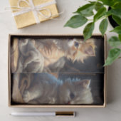 Papier Mousseline Chatons Coquets (Cadeau)