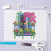 Papier Mousseline Chats- (Artisanat)