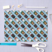 Papier Mousseline Chats (Artisanat)
