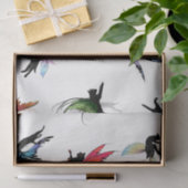 Papier Mousseline Chats cosmiques (Cadeau)