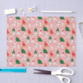 Papier Mousseline Chats de Noël en Motif d'attraction (Artisanat)