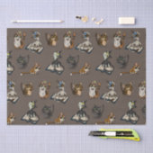 Papier Mousseline Chats d'étude utiles (Artisanat)