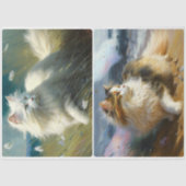 Papier Mousseline Chats du jour Windy (Recto)