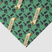 Papier Mousseline Chats noirs mignons Joyeux Halloween ! Trick Ou Tr (Détail)