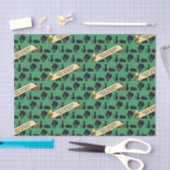 Papier Mousseline Chats noirs mignons Joyeux Halloween ! Trick Ou Tr (Artisanat)