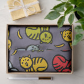 Papier Mousseline Chats plus bananes (Cadeau)