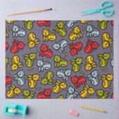 Papier Mousseline Chats plus bananes (Artisanat)