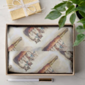 Papier Mousseline Chats victoriens de Noël (Cadeau)