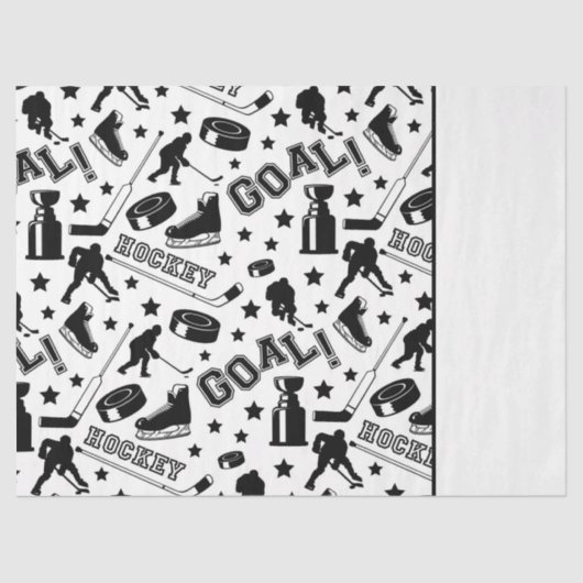 Papier Mousseline Chaussettes de hockey sur glace Sticks Joueur Obje (Recto)