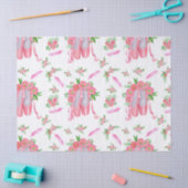 Papier Mousseline Chaussons de ballet (Design 12) Découpage (Artisanat)