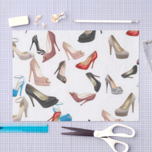 Papier Mousseline Chaussures à talons hauts (Artisanat)