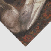 Papier Mousseline Chaussures blanches par Eva Gonzales Tissue Paper (Détail)