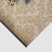 Papier Mousseline Chaussures de cow-boy fleur sauvage occidental Dam (Détail)