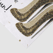 Papier Mousseline Chaussures de mode haute talons Glam Beauté Sweet (Détail)