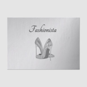 Papier Mousseline Chaussures de talon haute fashionista