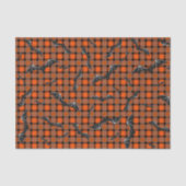 Papier Mousseline Chauve-Halloween sur Plaid (Recto)