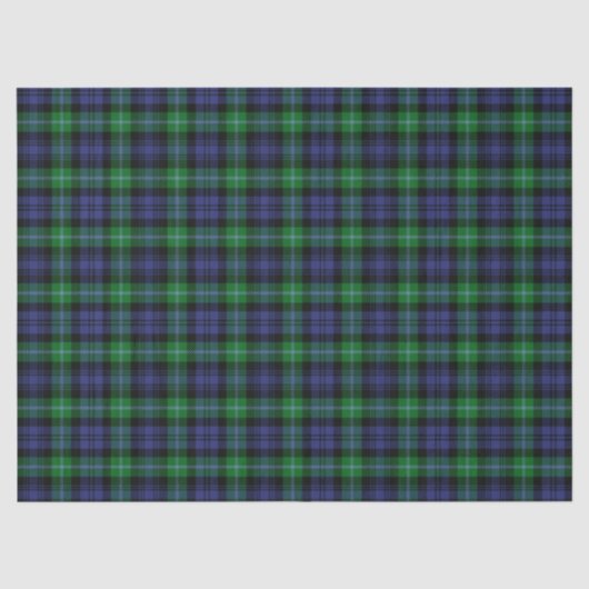 Papier Mousseline Cheap de Torosay Tartan (Recto)