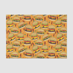 Papier Mousseline Cheeseburger de luxe
