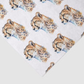 Papier Mousseline Cheetah (Détail)