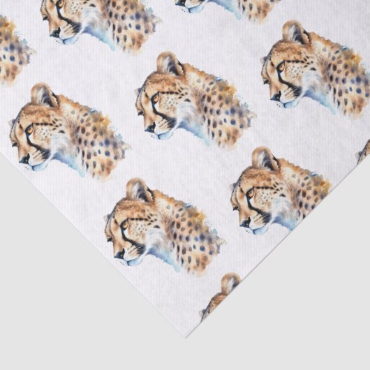 Papier Mousseline Cheetah (Détail)