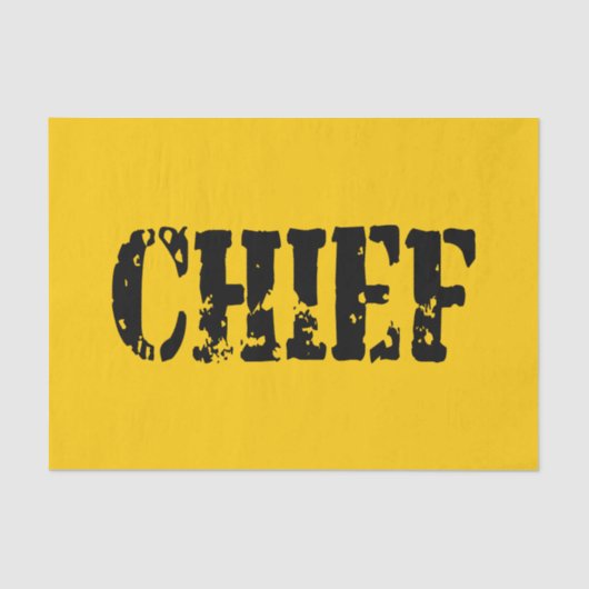 PAPIER MOUSSELINE CHEF (Recto)