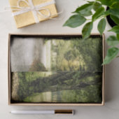 Papier Mousseline Chemin dans le pays (Cadeau)