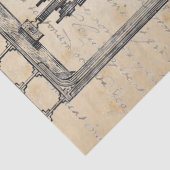 Papier Mousseline Chemin de fer (Détail)