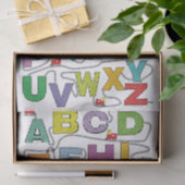 Papier Mousseline Chemin de fer Alphabet Maze Puzzles (Cadeau)