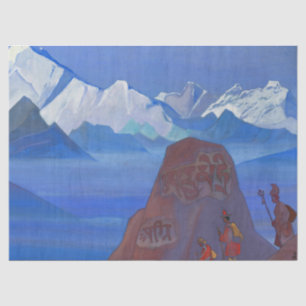Papier Mousseline Chemin vers Kailas par Nicholas Roerich
