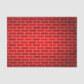 Papier Mousseline Cheminée en briques rouges (Recto)