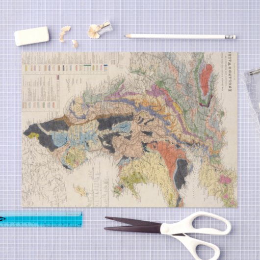 Papier Mousseline Chemins de fer en Angleterre (Artisanat)