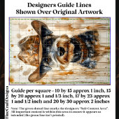 Papier Mousseline Chérif Cowboy Schnauzer Chien en Casquette DD7 Déc