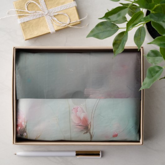 Papier Mousseline Cherry Blossom Branch, Abstrait Realism (Cadeau)