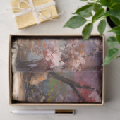 Papier Mousseline Cherry Blossom Trees Jardin Japonais Découpage (Cadeau)