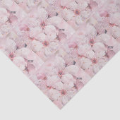 Papier Mousseline Cherry Blossoms and Musical Notes Papier Tissu (Détail)