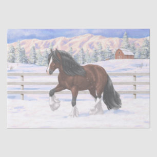 Papier Mousseline Cheval À Repasser De La Vannière Tzigane De Baie B