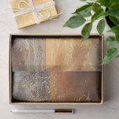 Papier Mousseline Cheval Blanc À Travers Les Vagues Océaniques (Cadeau)