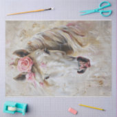 Papier Mousseline Cheval céleste quatre (Artisanat)