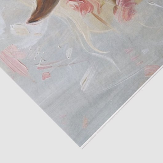 Papier Mousseline Cheval Céleste Trois (Détail)