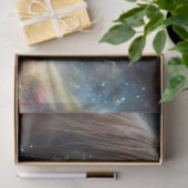 Papier Mousseline Cheval de cascade enchantée et Princesse Decoupage (Cadeau)