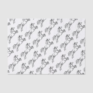 Papier Mousseline Cheval de l'avant